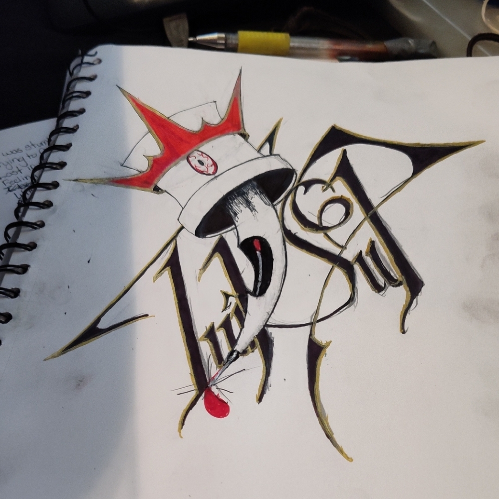 Abstract Crown Art Print